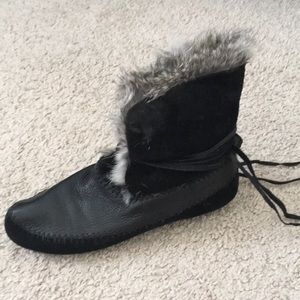 Moccasin boots